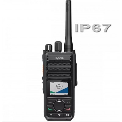 Hytera HP565 UHF
Radio UHF numérique avec licence, avec grand écran et clavier, étanche IP67, USB Type-C