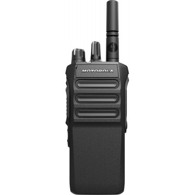 Oreillette de talkie-walkie pour Motorola GP300 et autres - Avec touche de  réponse + support clip, noir